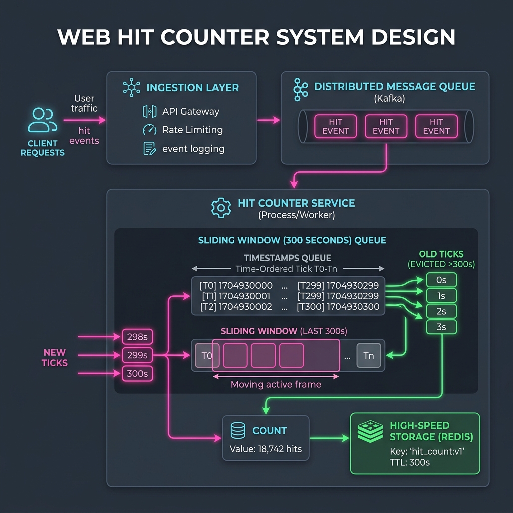 Understanding Design Hit Counter in Java