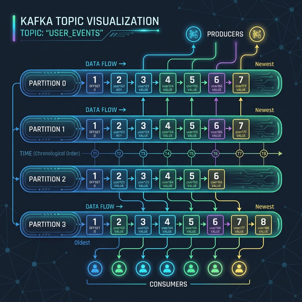 Understanding Kafka Topics and Partitioning Mechanics